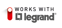 Works with Legrand logotype